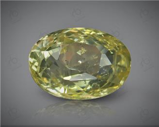 Natural Yellow  Sapphire Certified 3.9CTS-17247